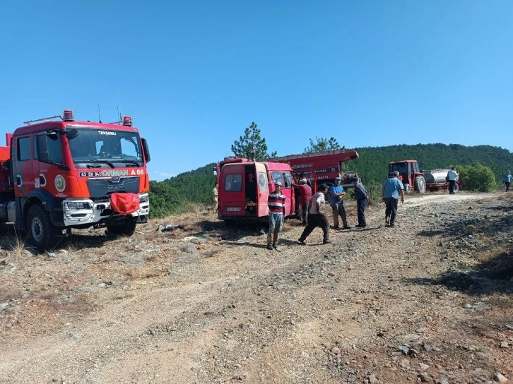 Kütahya’daki orman yangını kontrol altına alındı