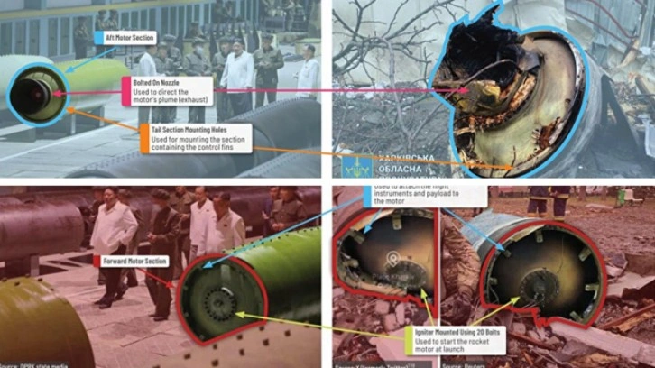 Kuzey Kore füzelerinin parçaları Ukrayna'da bulundu