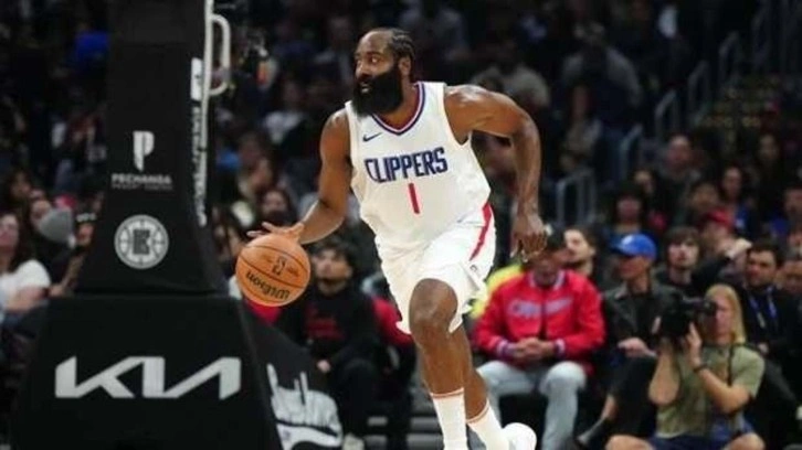 LA Clippers, Denver'ı devirdi! James Harden, NBA tarihine geçti