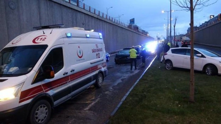 Malatya’da zincirleme kaza! 7 araç birbirine girdi