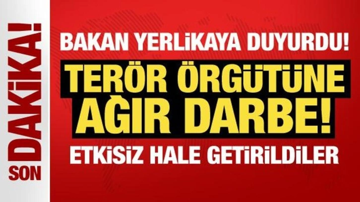 Mardin'de 1'i yeşil 1'i gri kategoride 3 terörist etkisiz hale getirildi