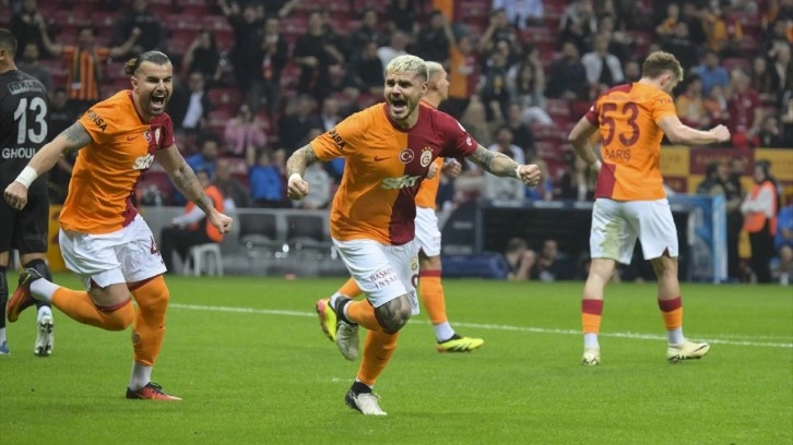 Mauro Icardi atmaya, Galatasaray kazanmaya devam ediyor. Hatayspor karşısında tek gollü galibiyet