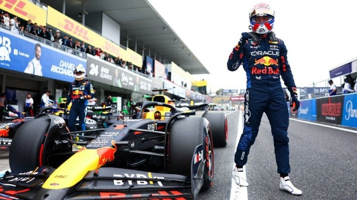 Max Verstappen Japonya’da zirvede!