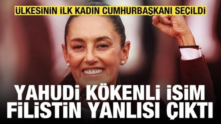 Meksika'nın Yahudi kökenli yeni devlet başkanı Filistin yanlısı çıktı