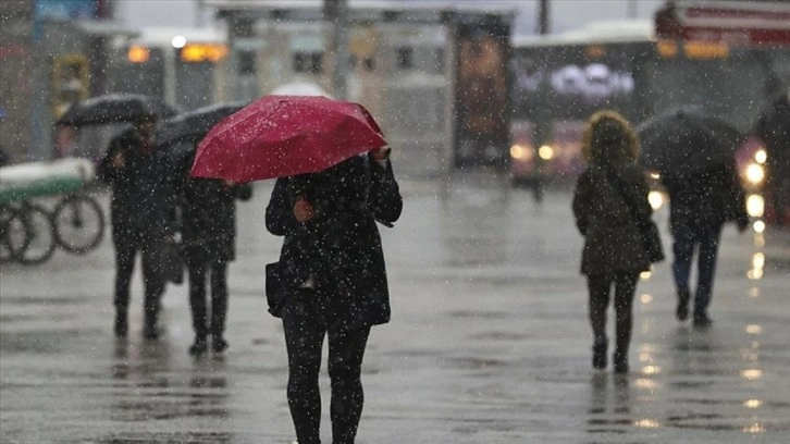 Meteoroloji'den yağmur uyarısı! Çarşamba gününe kadar sürecek