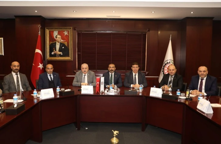 MHP Gaziantep Heyetinden GTO'ya ziyaret