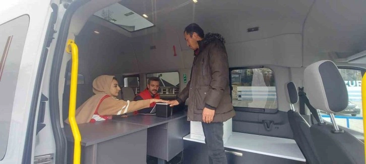 Mobil Göç Noktası Erzurum’da hizmette