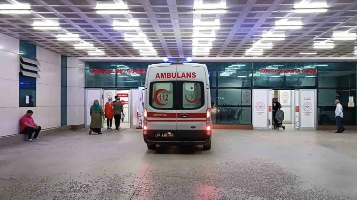 Motosiklet sürücüsü ağır yaralandı