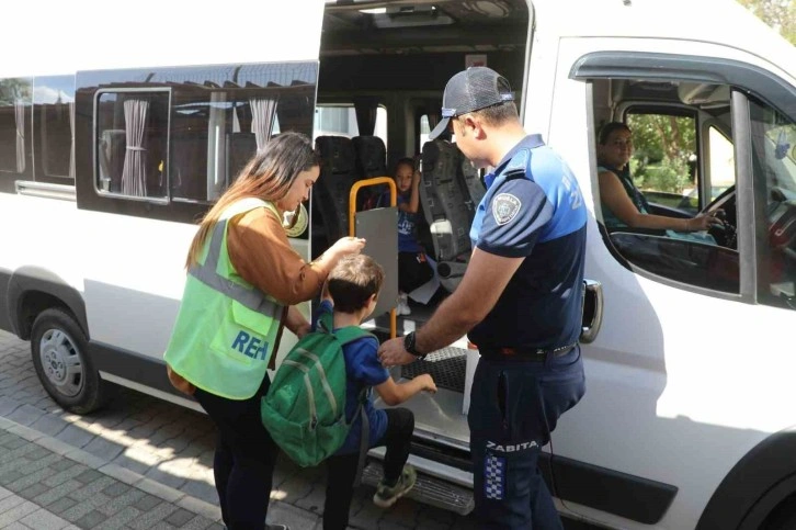 Muğla Büyükşehir Belediyesi’nden öğrenci servislerine sıkı denetim