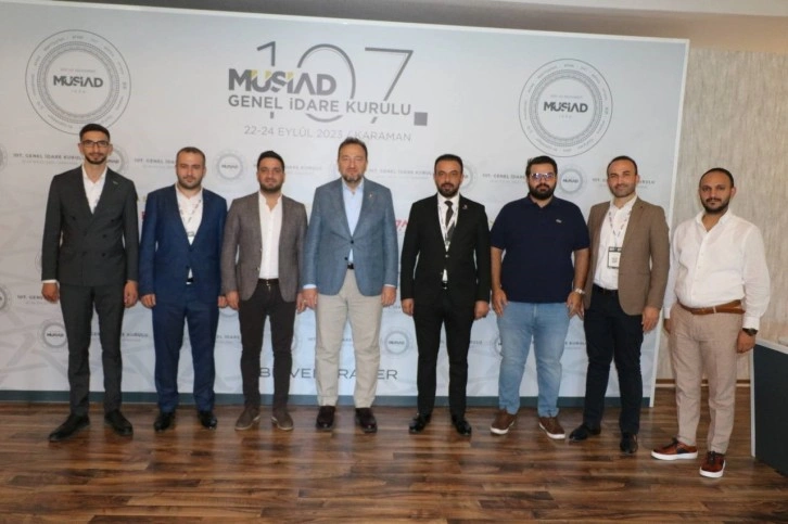 MÜSİAD Malatya Yönetimi 107. GİK toplantısı için Karaman’daydı