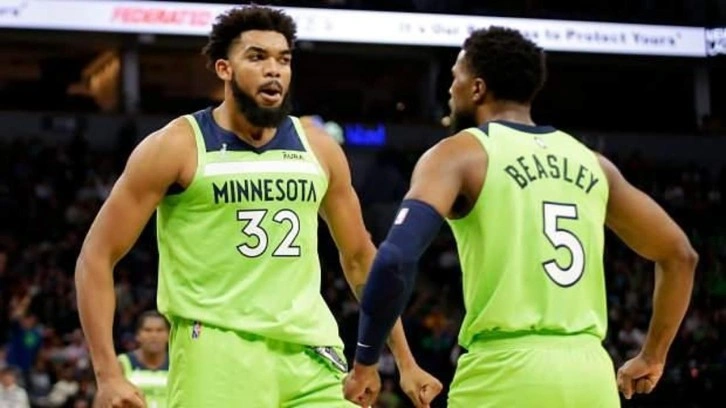 NBA play-off'larında Suns'ı yenen Timberwolves, konferans yarı finaline çıktı