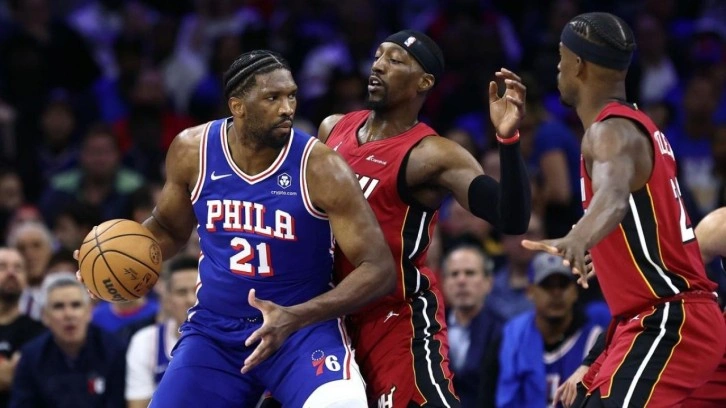 NBA'de 76ers, Heat'i yenerek play-off turuna yükseldi