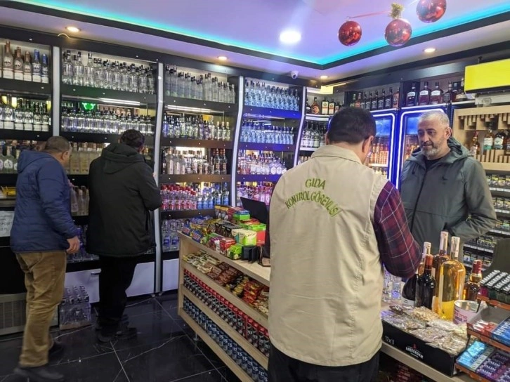 Niğde’de alkollü satış yapan iş yerleri denetlendi