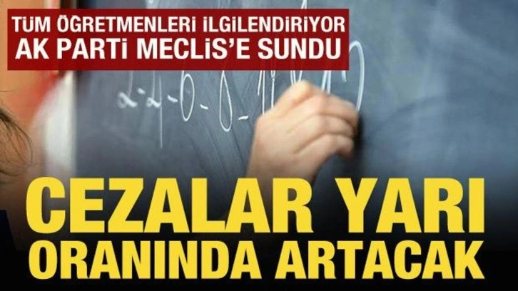 Öğretmenlik Mesleği Kanunu Teklifi, Meclis'e sunuldu