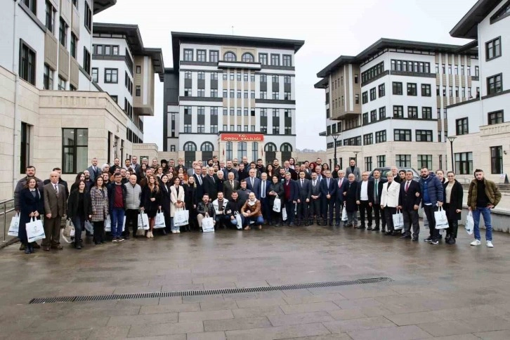 Ordu’da basın mensupları buluştu