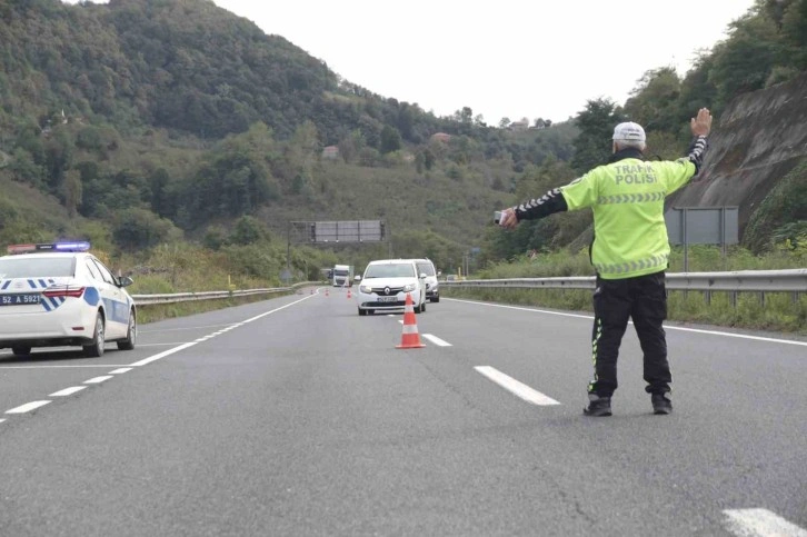 Ordu’da bir haftada 16 binden fazla araç denetlendi