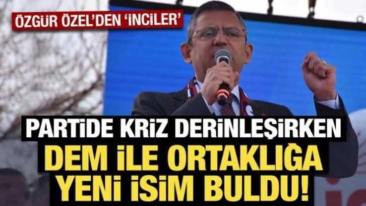 Özgür Özel'den DEM ile ortaklığa yeni isim: Kardeş ittifakı!