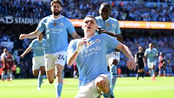 Premier Lig'de şampiyon Manchester City