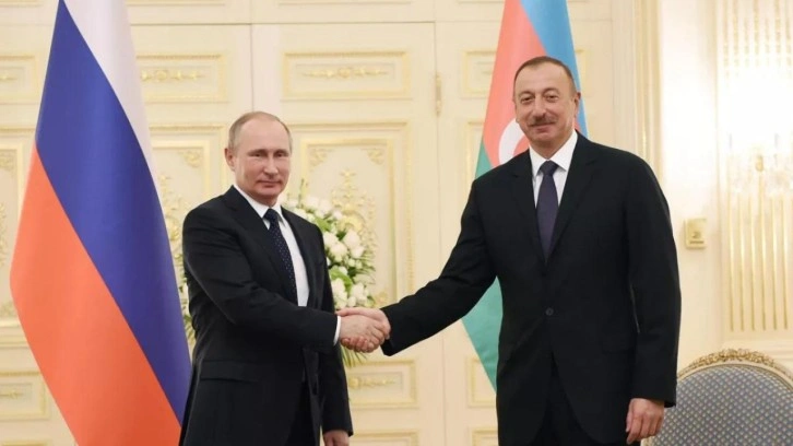 Putin ile Aliyev bölgesel güvenlikle ilgili durumu ele aldı