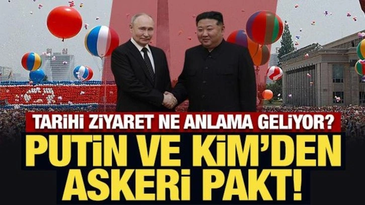 Putin ve Kim'den askeri pakt! Tarihi ziyaret ne anlama geliyor?