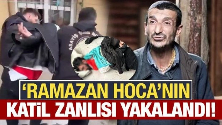 'Ramazan Hoca'nın katil zanlısı yakalandı!