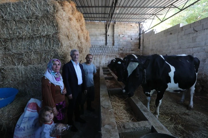 ŞAHİNBEY BELEDİYESİ’NİN DESTEKLERİ İLE HAYVANCILIK GELİŞİYOR 