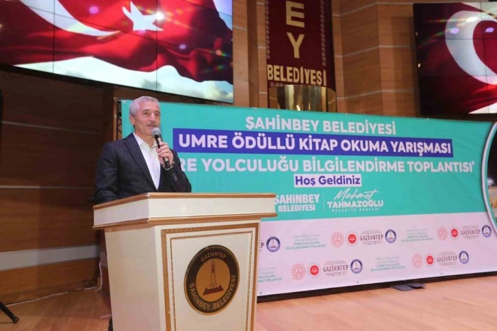 Şahinbey Belediyesi Umre’ye göndereceği öğrenciler bilgilendirdi