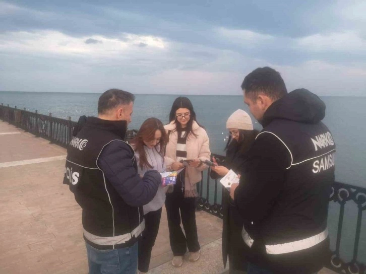 Samsun’da bin 545 kişiye Narkonokta bilgilendirmesi