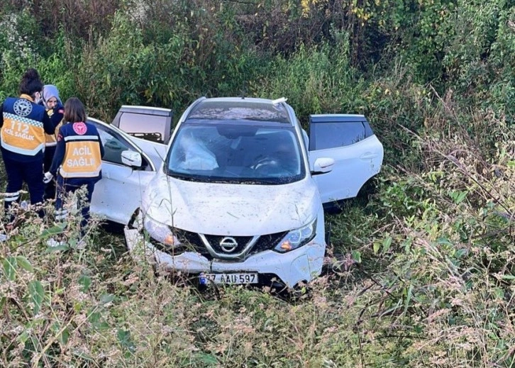 Samsun’da trafik kazası: 3 yaralı