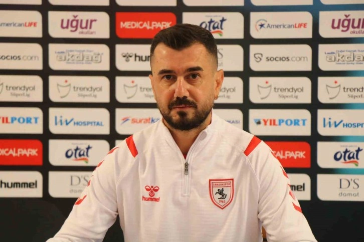 Samsunspor Teknik Sorumlusu Bayraktar: “Ç.Rizespor maçından istediğimiz sonuçla dönmek istiyoruz”