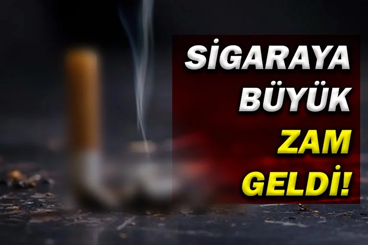 Sigaraya büyük zam geldi!