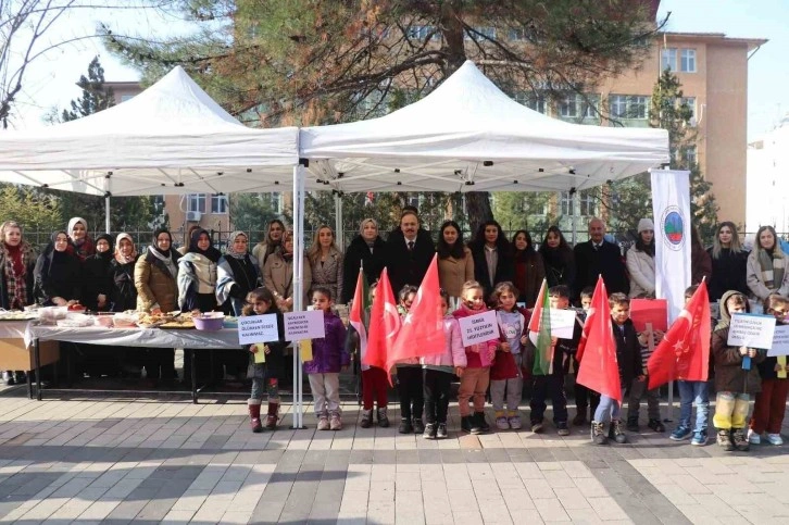 Siirt Belediyesi, Filistin yararına yardım kampanyası düzenledi