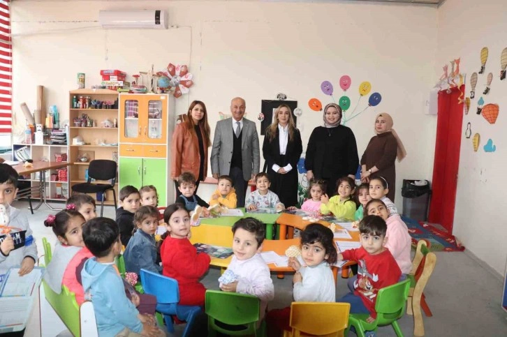 Siirt Belediyesi minik adımlar kreşinde karne heyecanı yaşandı