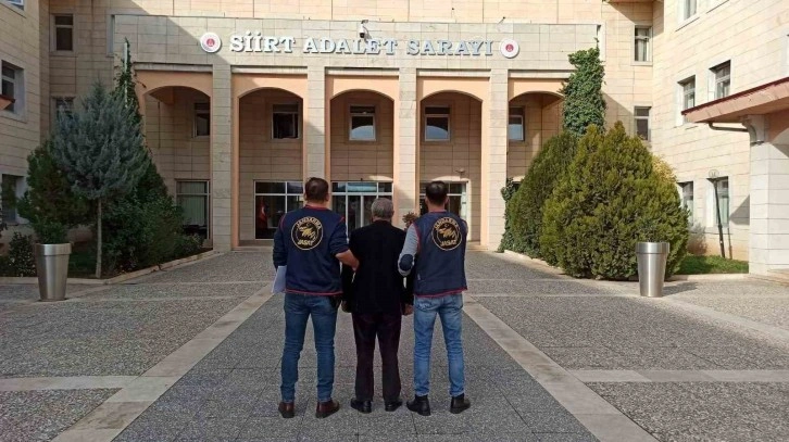 Siirt’te yakalanan terör örgütü üyesi tutuklandı