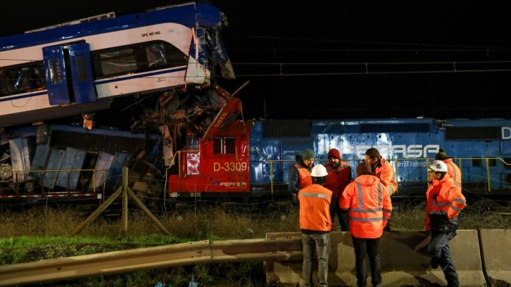 Şili'de tren kazası