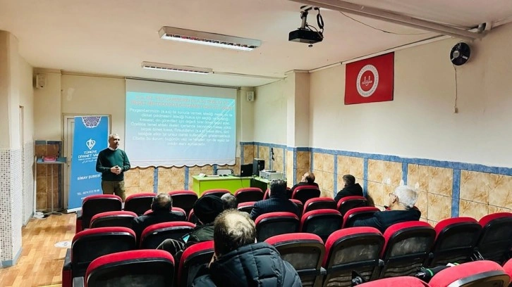 Simav’da din görevlilerine yüz yüze vaaz semineri