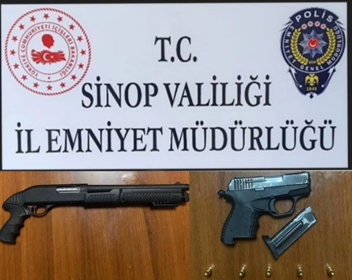 Sinop’ta şok uygulama: 2 gözaltı