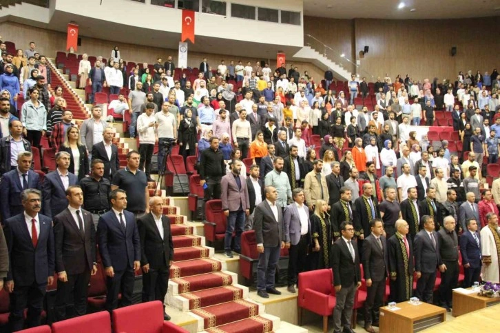 Şırnak Üniversitesi’nde akademik açılış töreni düzenlendi