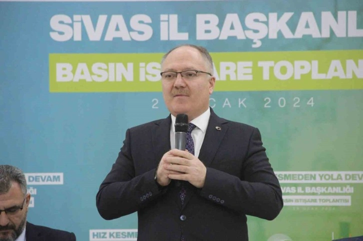 Sivas Belediyesi Başkan Adayı Bilgin: “Ak Parti’ye yakışır bir propaganda dönemi geçiriyoruz