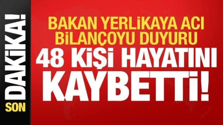 Son dakiika: Bayram tatilinin acı bilançosu: 48 kişi hayatını kaybetti!