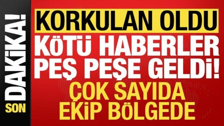 Son dakika: Korkulan oldu! Antalya'dan kötü haberler peş peşe geldi...