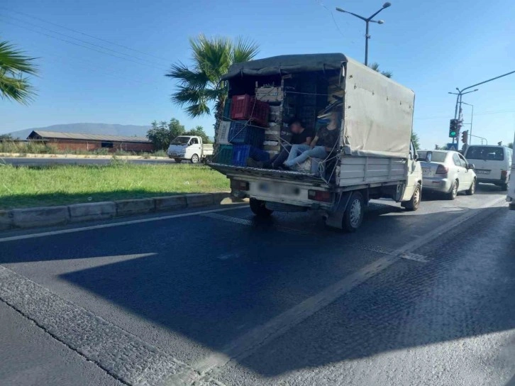 Tarım işçilerinin tatlı yolculuğu