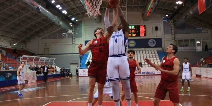 TBL: Kocaeli BŞB Kağıtspor: 80 - Gaziantep Basketbol: 81