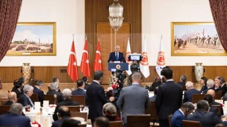 TBMM Başkanı Kurtulmuş, büyükelçilerle iftar programında bir araya geldi