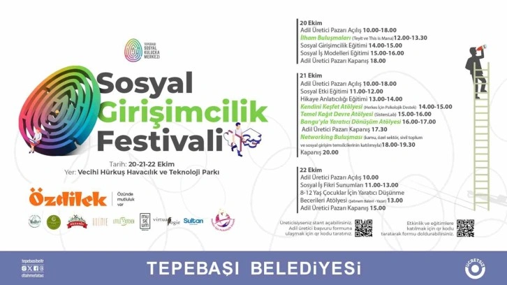 Tepebaşı’ndan sosyal girişimcilik festivali