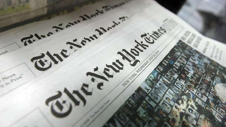 The New York Times Filistin'e saldırı haberlerinde 