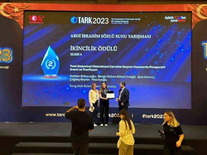 Tıp Fakültesi Öğretim Elemanlarından TARK 2023’te İkincilik Başarısı