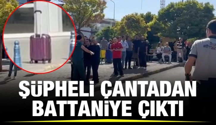 Tıp Fakültesindeki şüpheli paket hasta yakınına ait çıktı