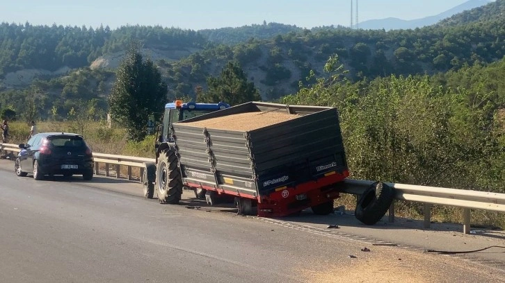 Tokat’ta gurbetçi aile kaza yaptı: 1 ölü