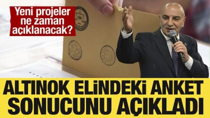 Turgut Altınok, elindeki anket sonucunu açıkladı